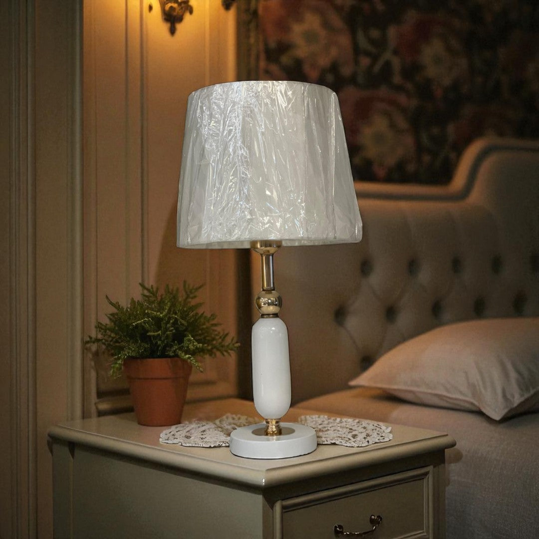 The Elowen Curved Brass Bloom Lamp